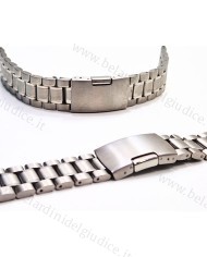 Cinturino Acciaio Mod. 7020 con Chiusura Laterale
