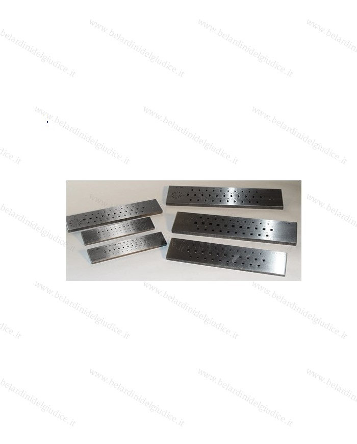 Trafila ovale da 9 a 6 - SP 103 - 31 fori