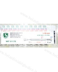 Assortimento Barrette con viti  da 1.00 a 1.50