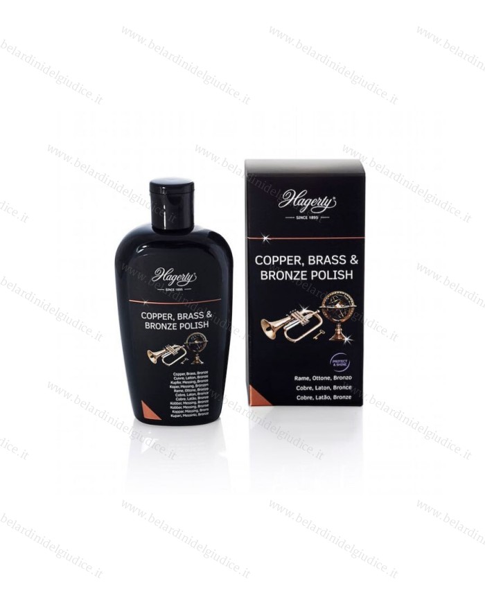 Crema per ottone, rame e bronzo Hagerty Copper, Brass & Bronze Polish