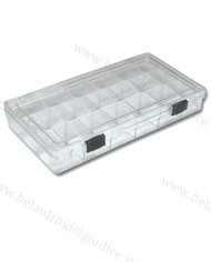 Scatola plexi trasparente 18 Scomparti
