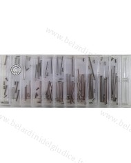 Assortimento Perni a  Pressione Ø 1,30 da 10 a 30 mm - 55 pz