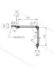 Lampada Led Waldmann ALD 1300
