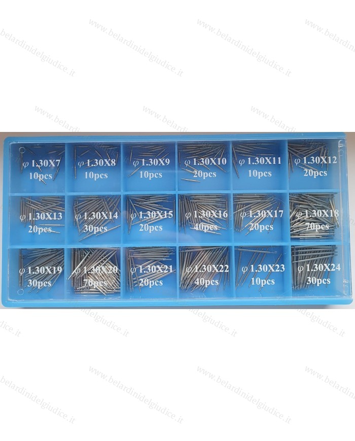 Assortimento Anse in Acciaio Spessori Ø 1,3 - 1,5 - 1,8