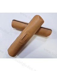 Rotolo cuoio interno panna a tubo per bracciali schiava