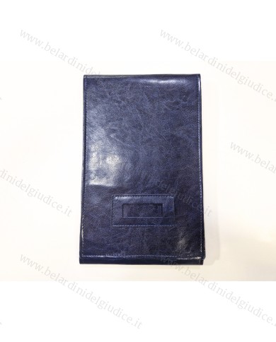 Pannettone blu interno floccato blu 17 x 24 cm