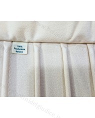 Rotolo cuoio interno panna 18 scomparti con lacci (h. 50)