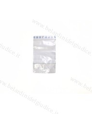 Bustine minigrip 7x10 cm con finestre (conf. 100 pz.)