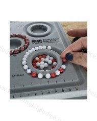 Vassoio per infilare collane con coperchio 33x26 cm