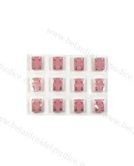 Pre orecchini Studex MINI pallina dorata con brillantino colori assortiti