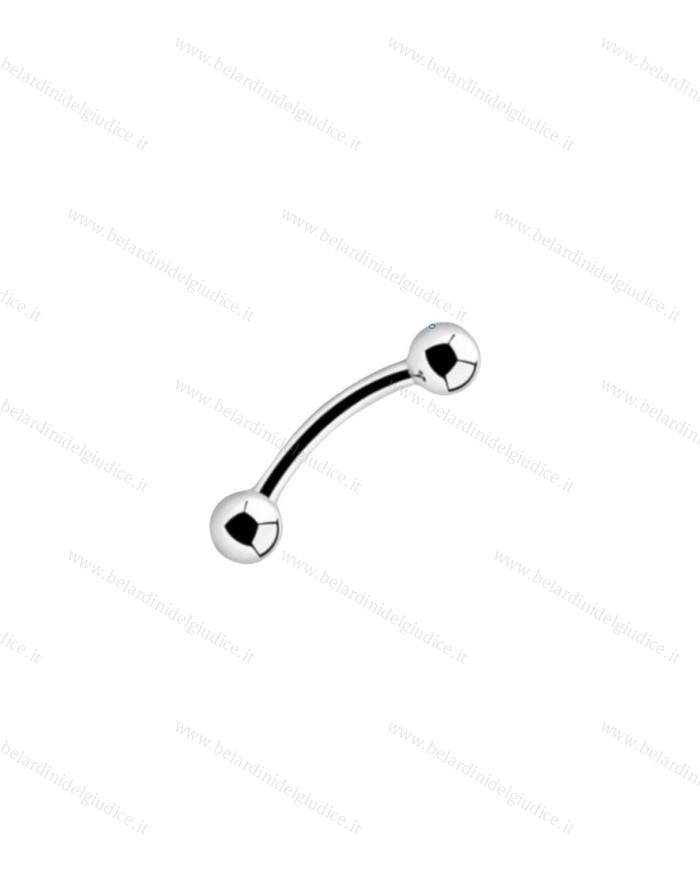 Piercing Barretta curva 8 mm
