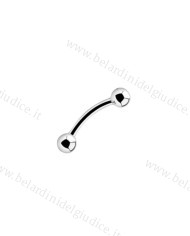 Piercing Barretta curva 8 mm