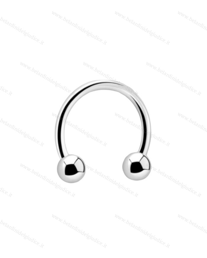 Piercing Barretta circolare 8 mm