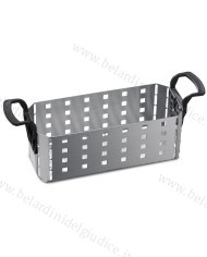 Cestello in acciaio inox per Elmasonic 60