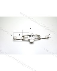 Chiusura per bracciale con Pulsanti laterali