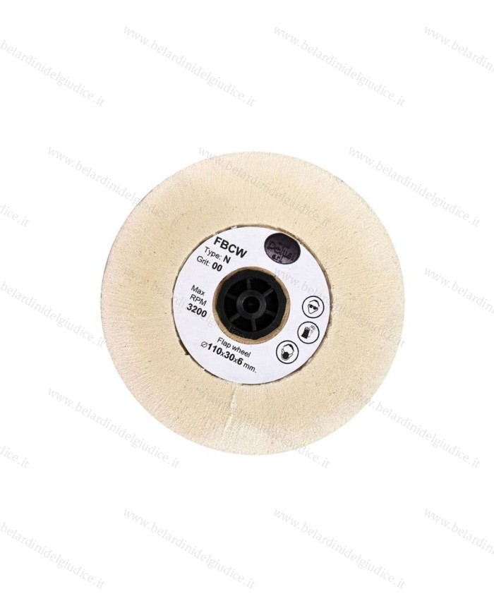 Ruota Lamellare in Cotone Bianco