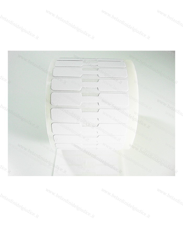 Etichette cartoncino autoadesive ripiegate (conf. 1000 pz.)