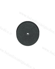 Gommino a Ruota Busch Nero per Rifinitura Soft Ø 22 x 3 mm