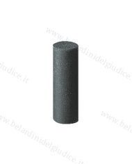 Gommino a Cilindro Busch Nero per Rifinitura Soft Ø 7 x 20 mm