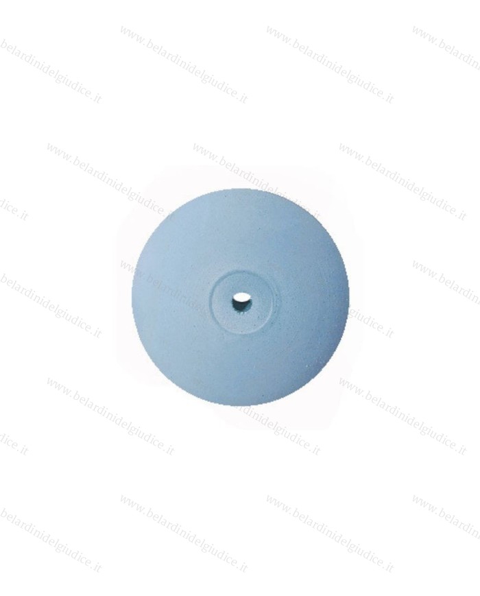 Gommino a Ruota Lenticolare Busch Celeste per Lucidatura Soft Ø 22 x 3 mm