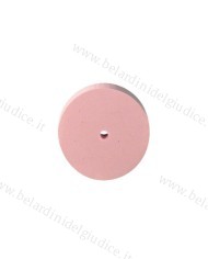 Gommino a Ruota Busch Rosa per Brillantatura Soft Ø 22 x 3 mm