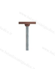 Gommino a Ruota con Gambo Edenta TopStar Rifinitura Marrone Ø 14,5 x 2 mm