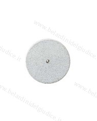 Gommino a Ruota Edenta GemPol Abrasivo Elimina Graffi Bianco Ø 22 x 3 mm