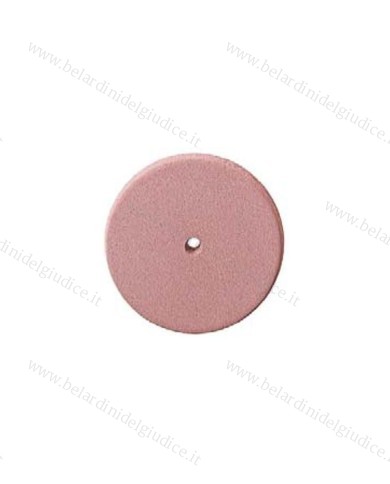 Gommino a Ruota Edenta GemPol Prelucidatura Rosa Ø 22 x 3 mm