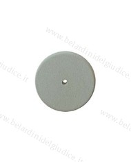 Gommino a Ruota Edenta GemPol Lucidatura Finale Grigio Ø 22 x 3 mm