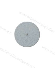 Gommino a Ruota Edenta Titanium Sgrossatura Grigio Ø 22 x 3 mm