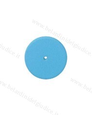 Gommino a Ruota Edenta Titanium Rifinitura Blu Ø 22 x 3 mm