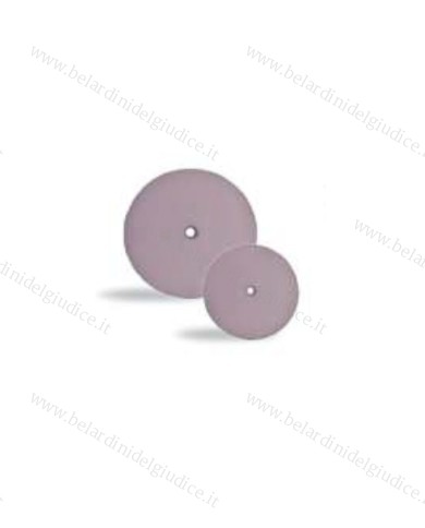 Gommino a Ruota Goldflash Brillantatura Rosa Ø 22 x 3 mm