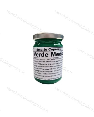 Smalto Coprente Verde Medio N° 357