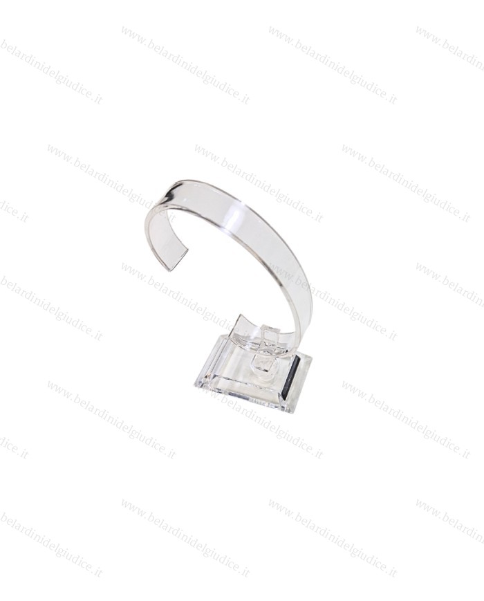 Espositore in plexi trasparente per orologio