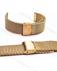 Cinturino Acciaio Maglia Milano Doppia Laminato