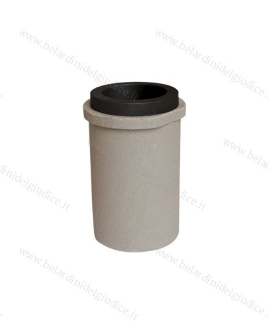 Crogiolo in Grafite e Ceramica Refrattaria per Forno Ceia F3