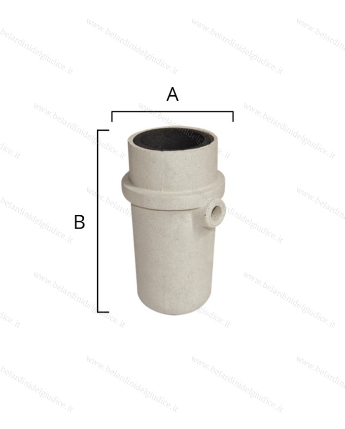 Crogiolo in Grafite e Ceramica Refrattaria per Centrifuga Manfredi CG 120