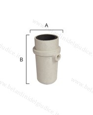 Crogiolo in Grafite e Ceramica Refrattaria per Centrifuga Manfredi CG 120