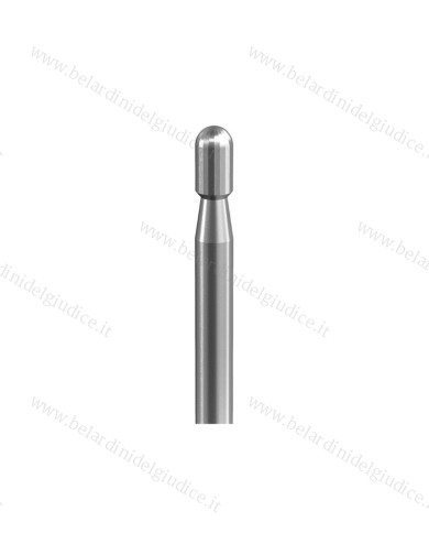 Fresa Busch dis. RR552 Ramroller Cilindro a Testa Arrotondata Tungsteno