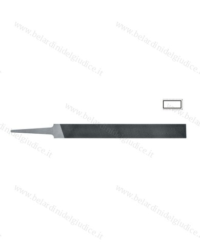 Lima Vallorbe da Manico Piatta Sottile 150 mm