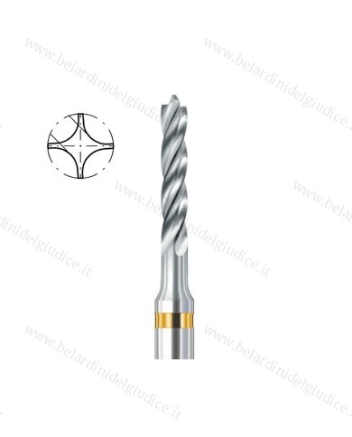 Fresa Busch dis. 4203AU Elicoidale Tungsteno