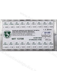 Ass.to Coppiglie Spaccate 4 a 28 mm Ø 0,80 - 0,90 - 1,00 - 1,20 250 pz