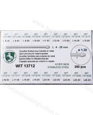 Ass.to Coppiglie Spaccate 4 a 28 mm Ø 0,80 - 0,90 - 1,00 - 1,20 250 pz