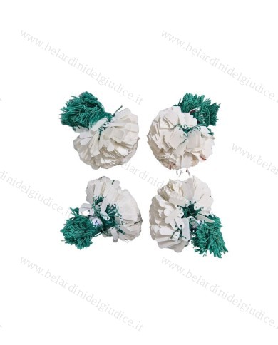 Cartellini in pergamena con filo verde (conf. 500 pz.)