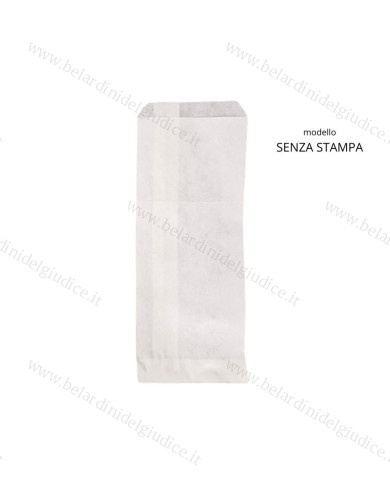 Buste carta bianca con foratura per ricevuta 9 x 22
