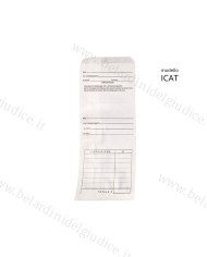 Buste carta bianca con foratura per ricevuta 9 x 22