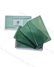 Cera Rugata Calibrata in Lastre Verde