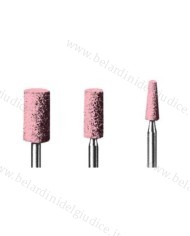 Fresa Edenta in Corindone Rosa Abrasivo Universale con Gambo